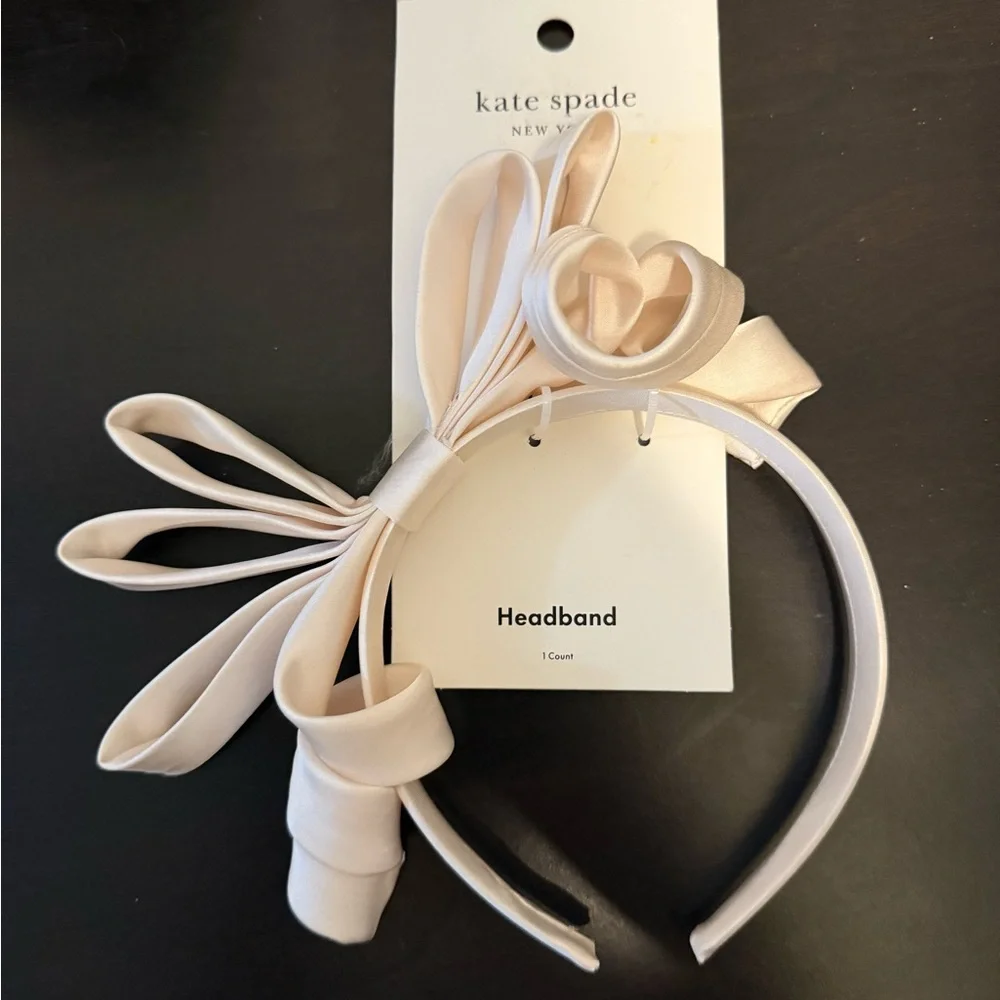 NWT Ribbon Bow Headband - Kate Spade New York x Target™ Cream